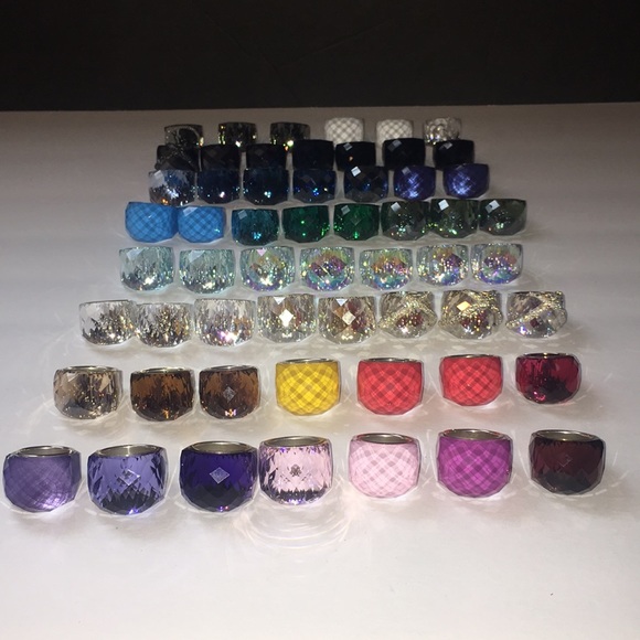 UPDATE: ๐๐Swarovski Nirvana Rings๐๐ - Picture 2 of 13